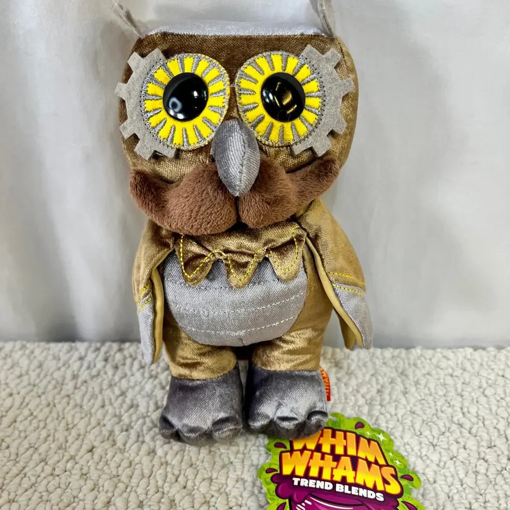 Cogswell Pennyfeather Plush Owl Whim Wham 8